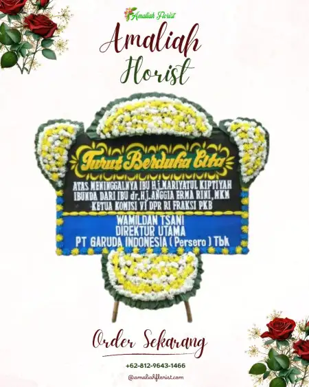 Papan Bunga Duka plumbon